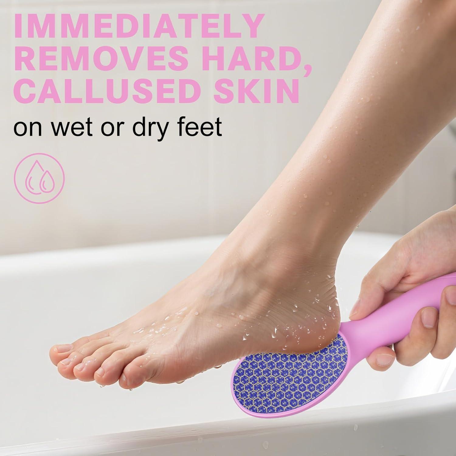 Removedor de Piel Dura SMZHealing Lima Nano Vidrio para Pies