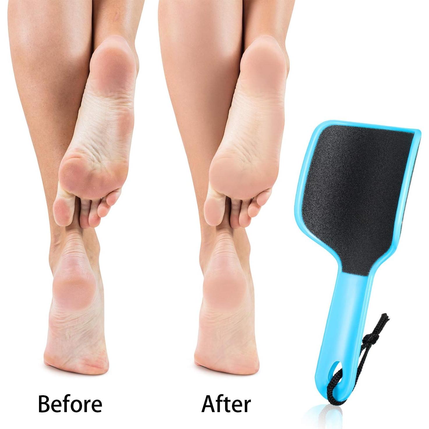 Lima de Pie Curvada Mudder - 4 Piezas para Callos y Piel Muerta