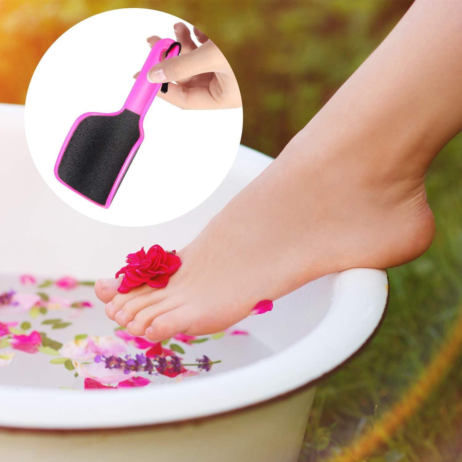 Lima de Pie Curvada Mudder - 4 Piezas para Callos y Piel Muerta