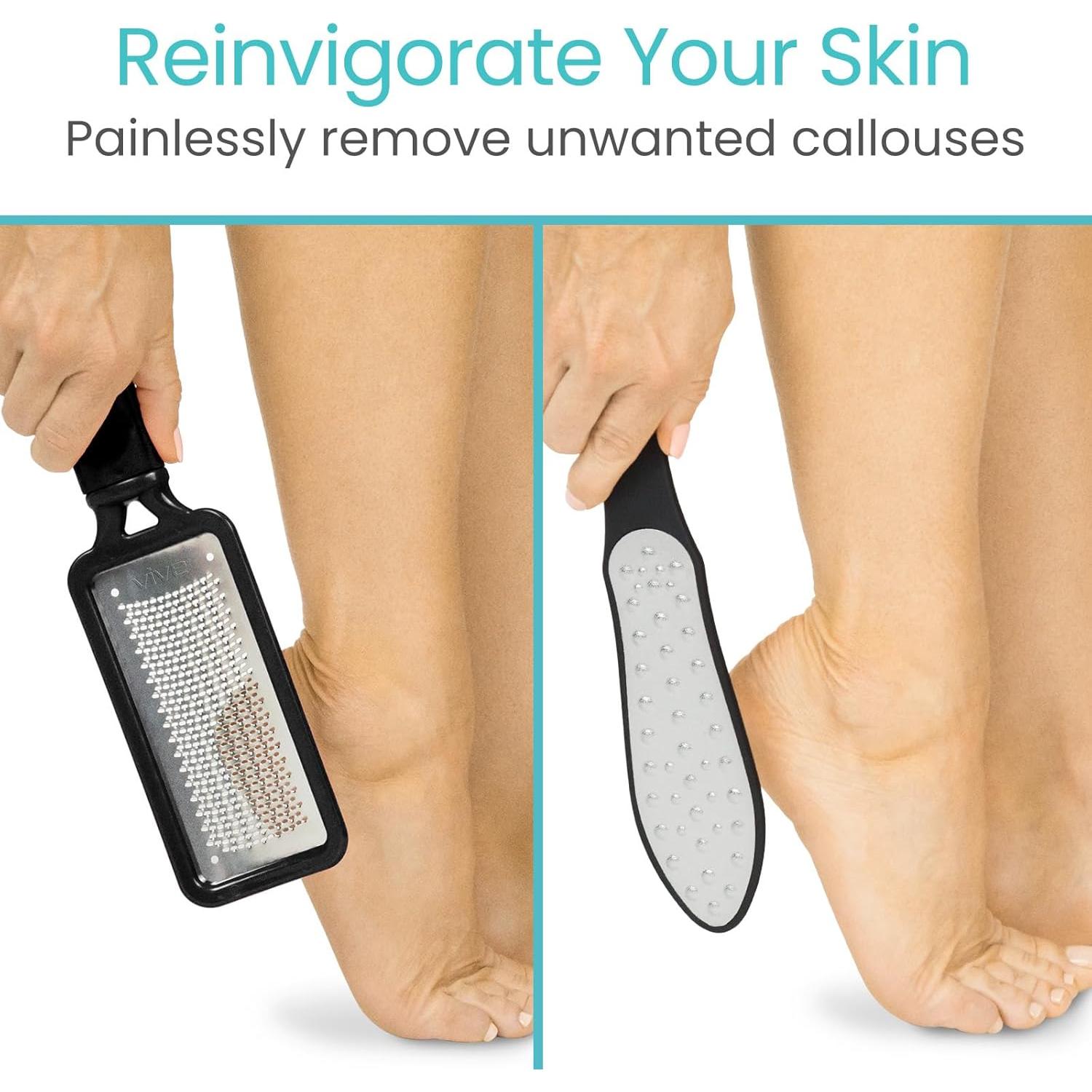 Juego de 3 Limadoras de Pies Vive - Acero Inoxidable