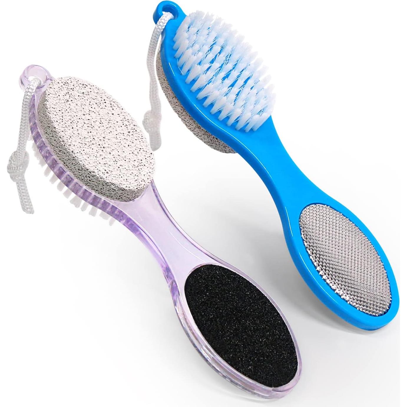 Kit de Pedicura 4 en 1 Fangze - Cepillo y Piedra Pómez