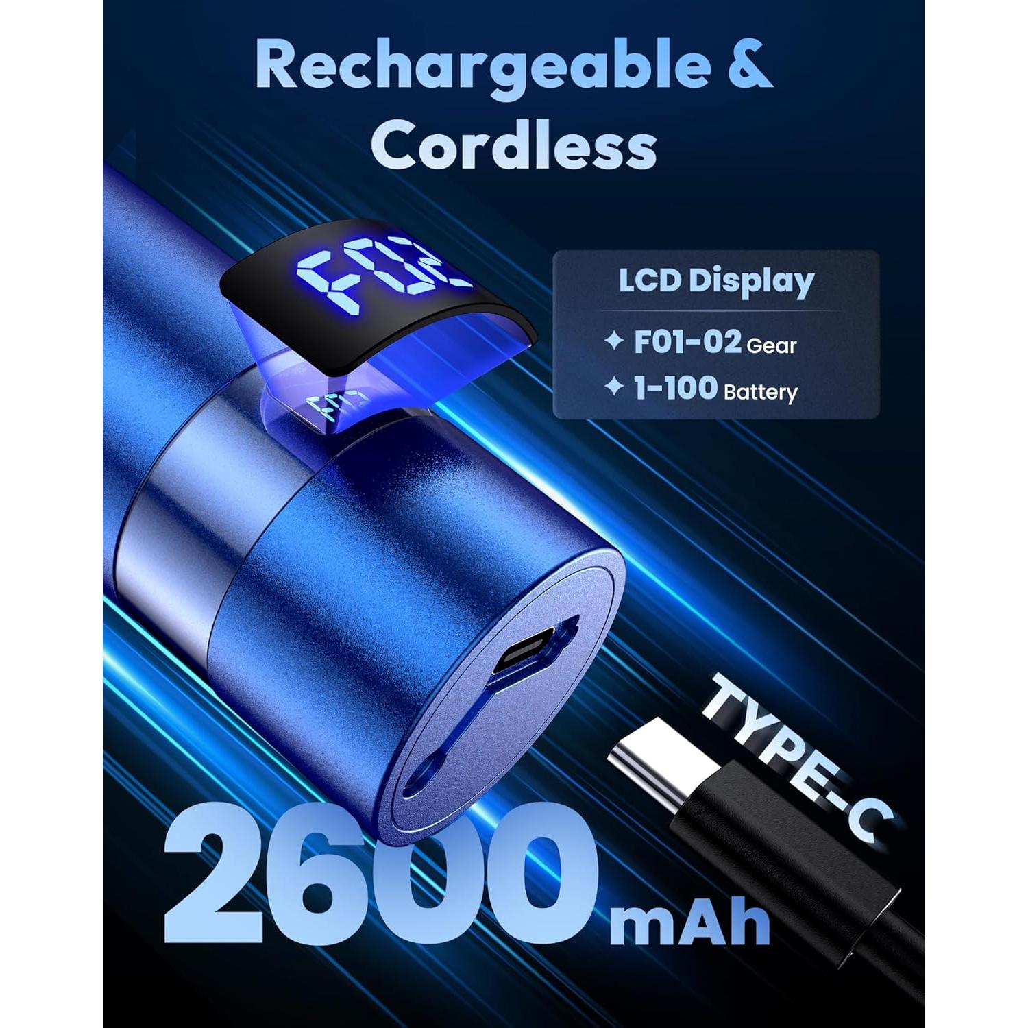 Removedor de Callos Eléctrico AWROSE 2600mAh Inalámbrico