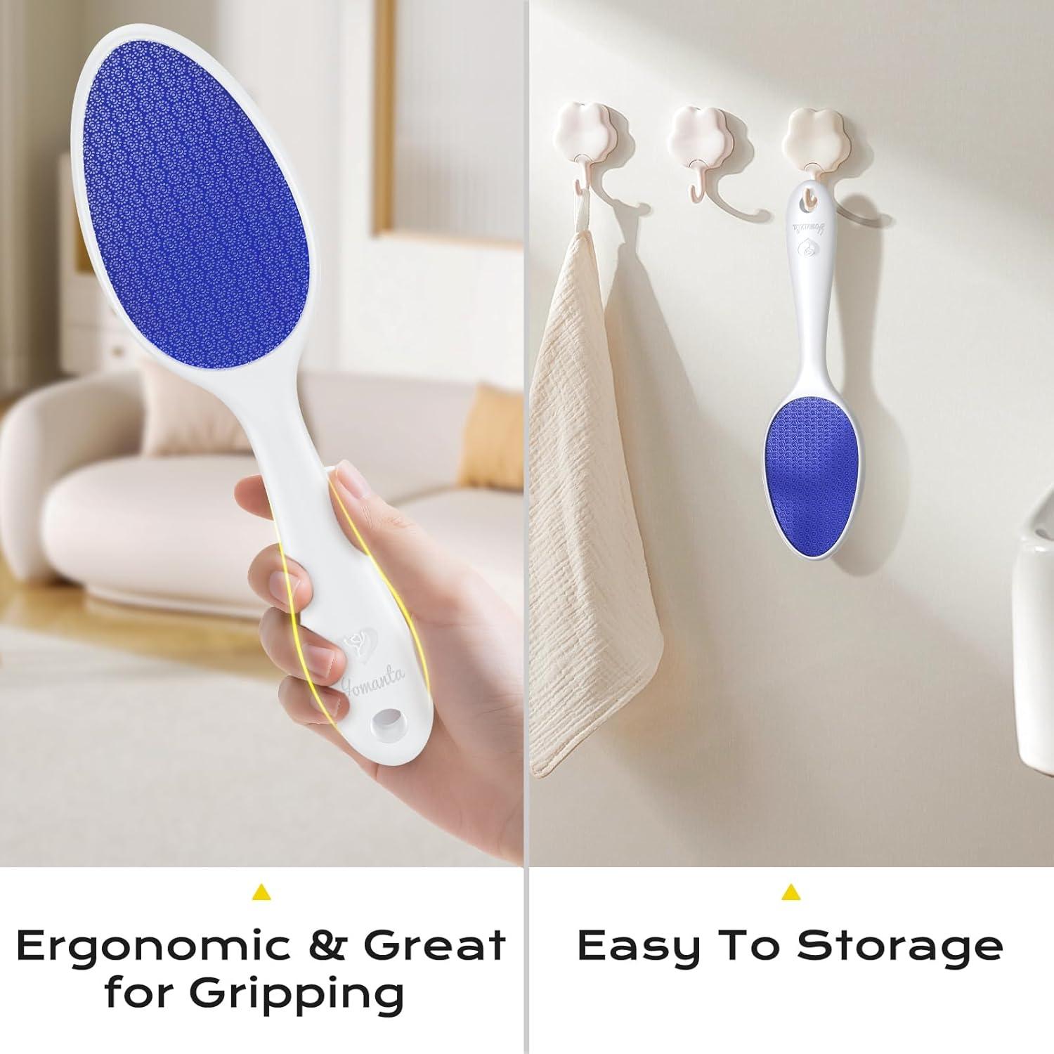 Lima de vidrio nano 2 en 1 para pies Yomanta - Azul