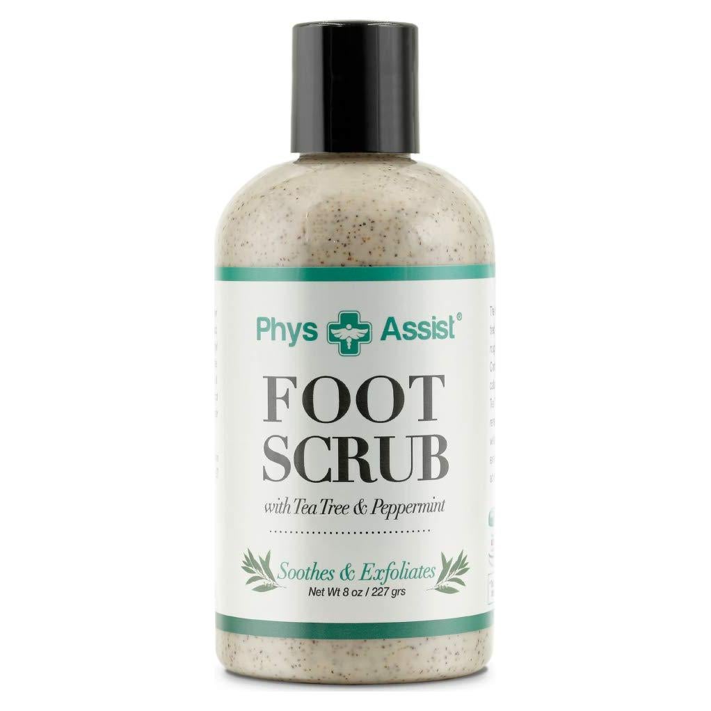 Exfoliante para Pies PhysAssist 227 g - Árbol de Té y Menta
