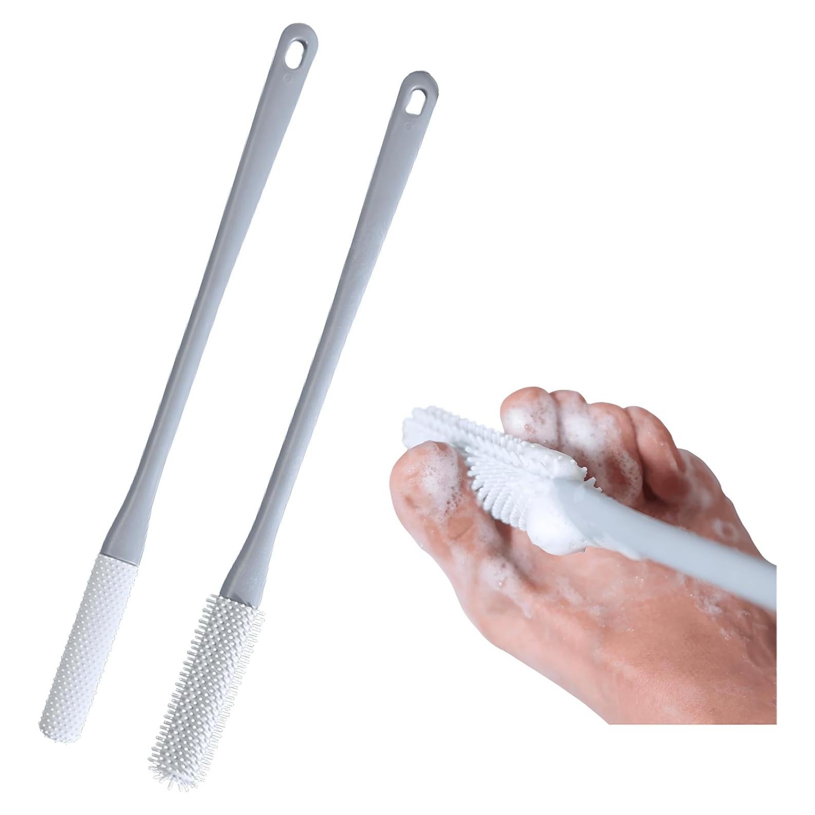 Cepillo Exfoliante para Pies Nurlypop con Mango Largo 40 cm