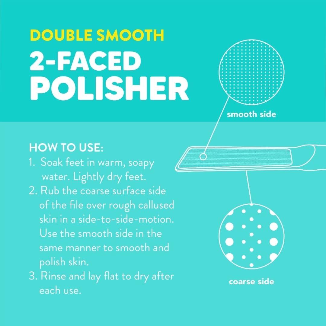 Lima y Pulidor de Pies Onyx Professional Doble Cara 24.77cm