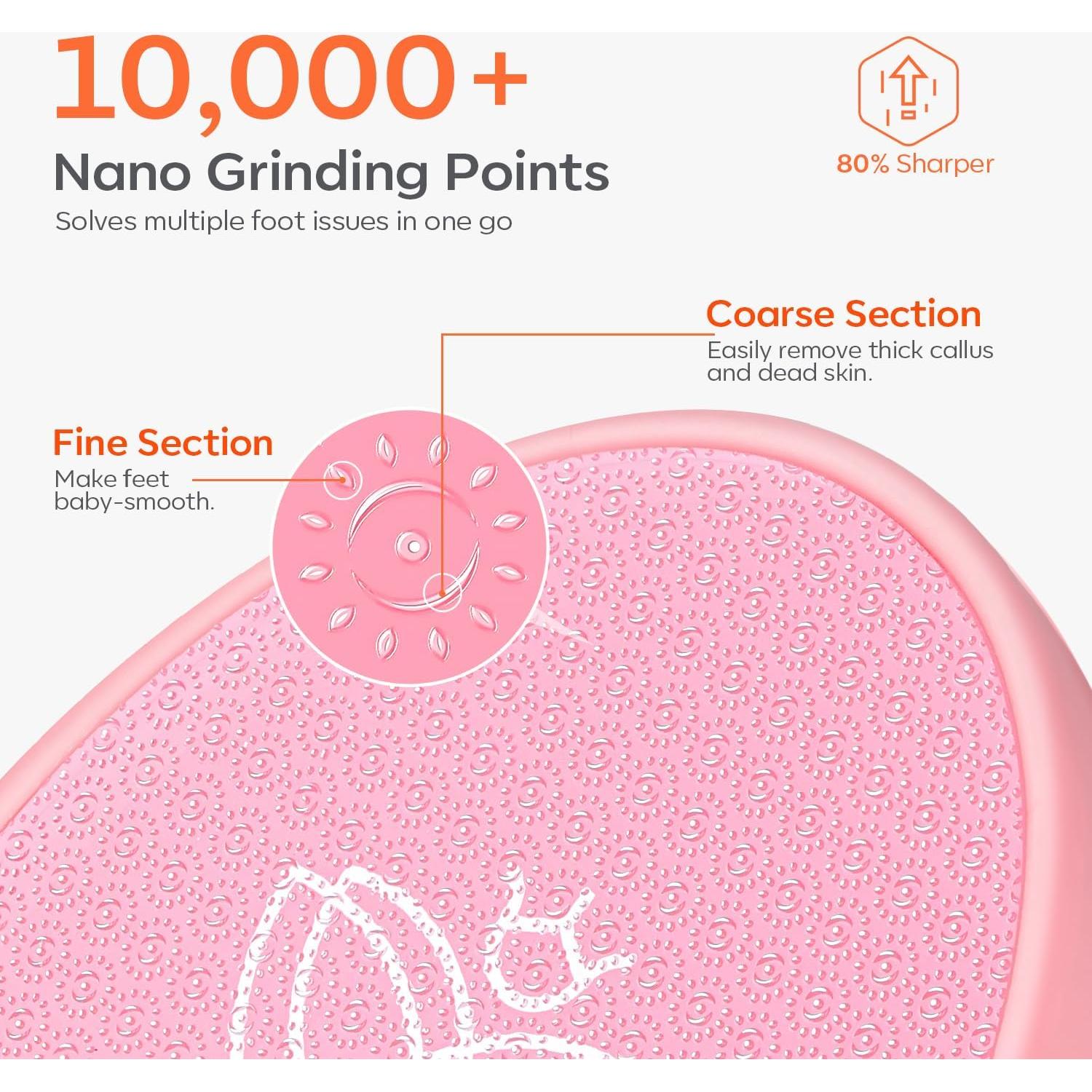 Lima de Vidrio Modelones para Pies - Exfoliador Profesional