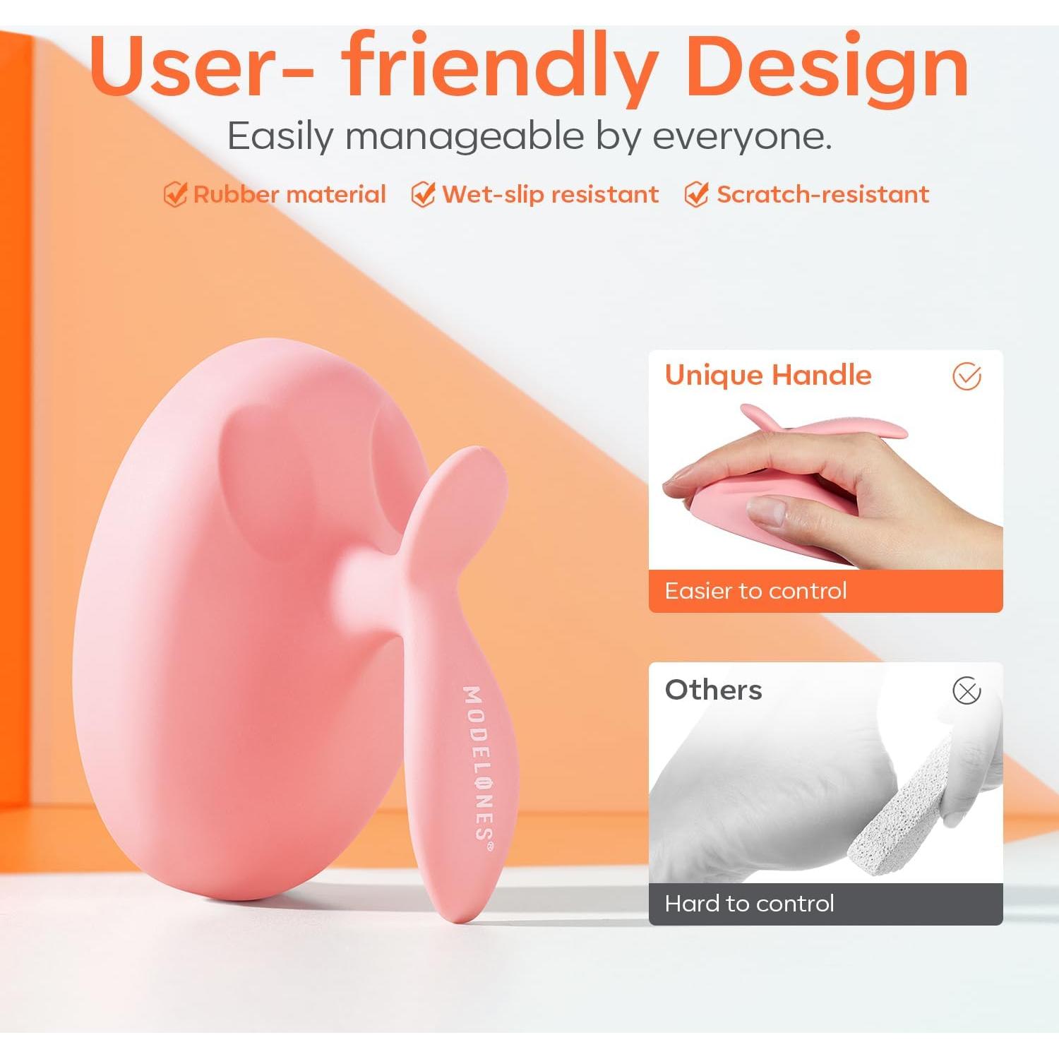 Lima de Vidrio Modelones para Pies - Exfoliador Profesional