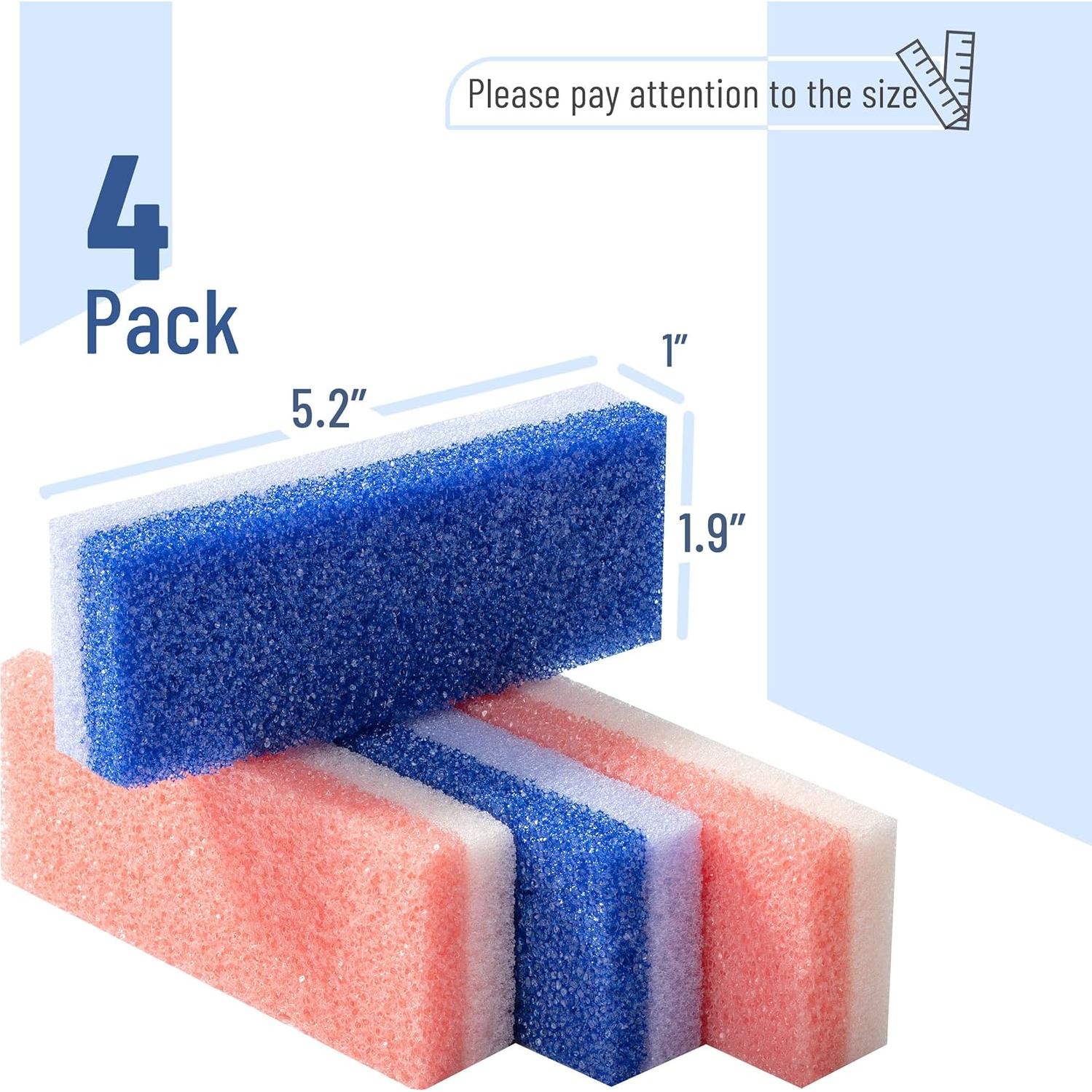 Piedra Pómez Slick para Pies - Removedor de Callos, 4 Unidades