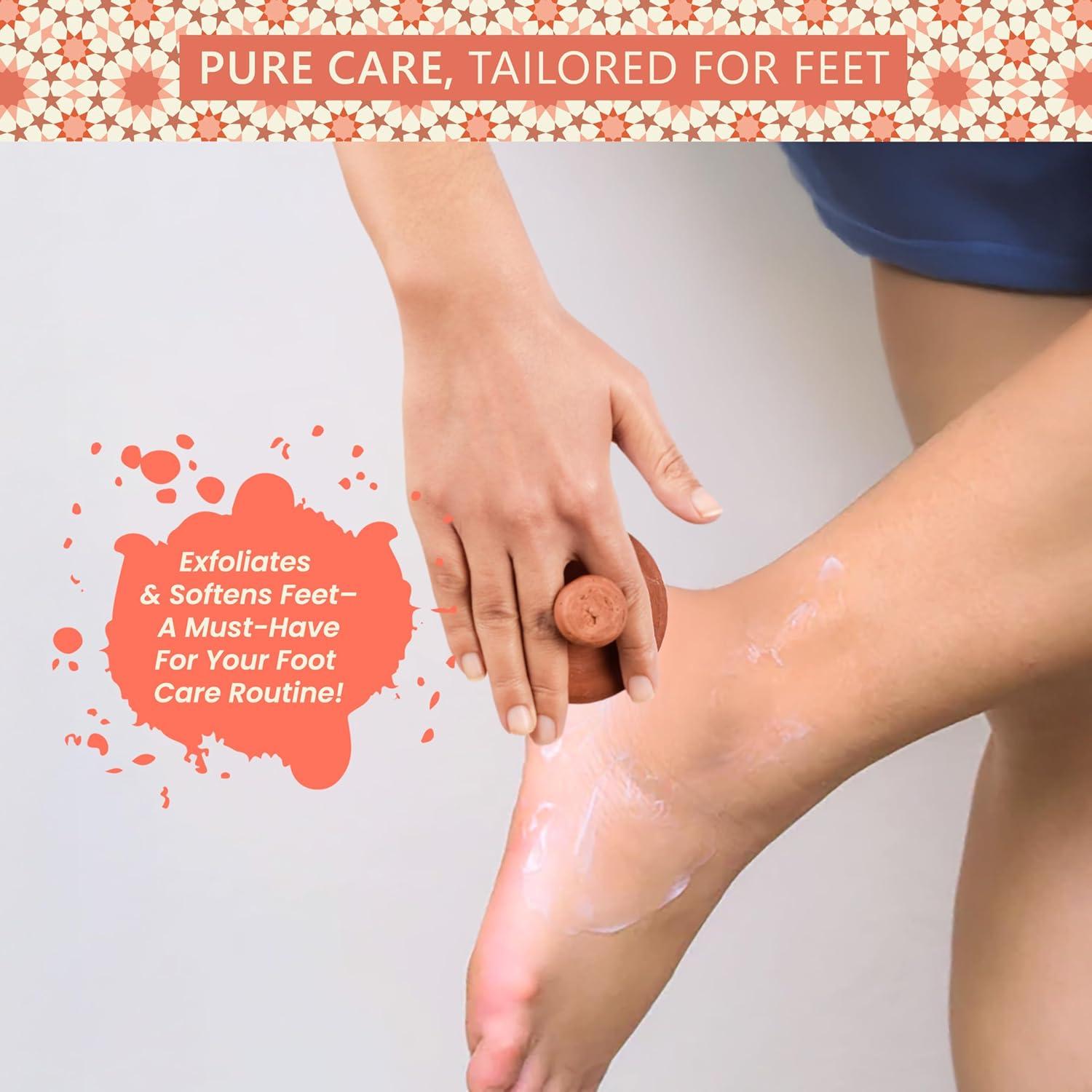 Piedra Pómez Natural Argaviva para Exfoliación de Pies 6.9cm