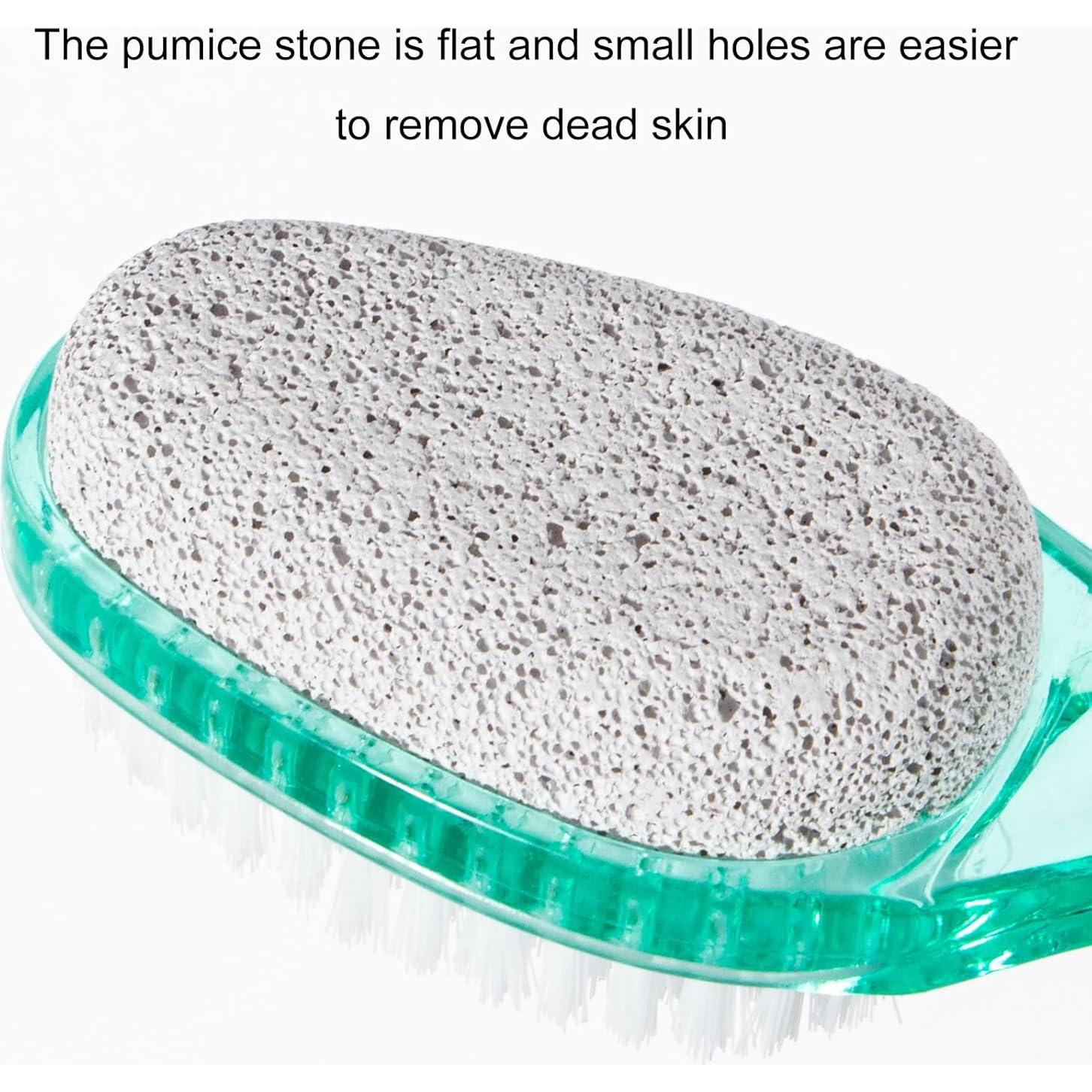 Set 2 en 1 Cepillo y Piedra Pómez Ooloveminso para Pies