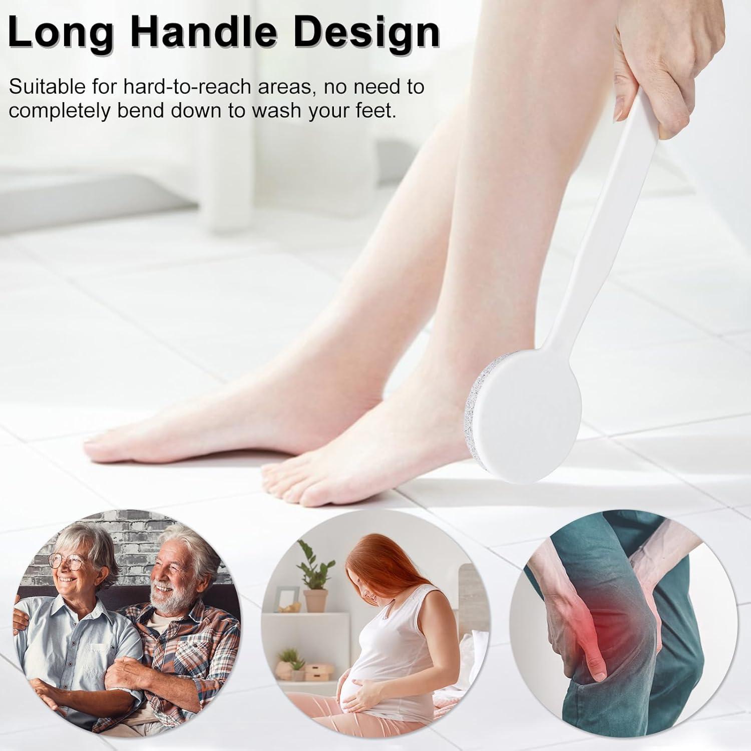 Piedra Pómez para Pies Beomeen con Mango Largo 34.8 cm