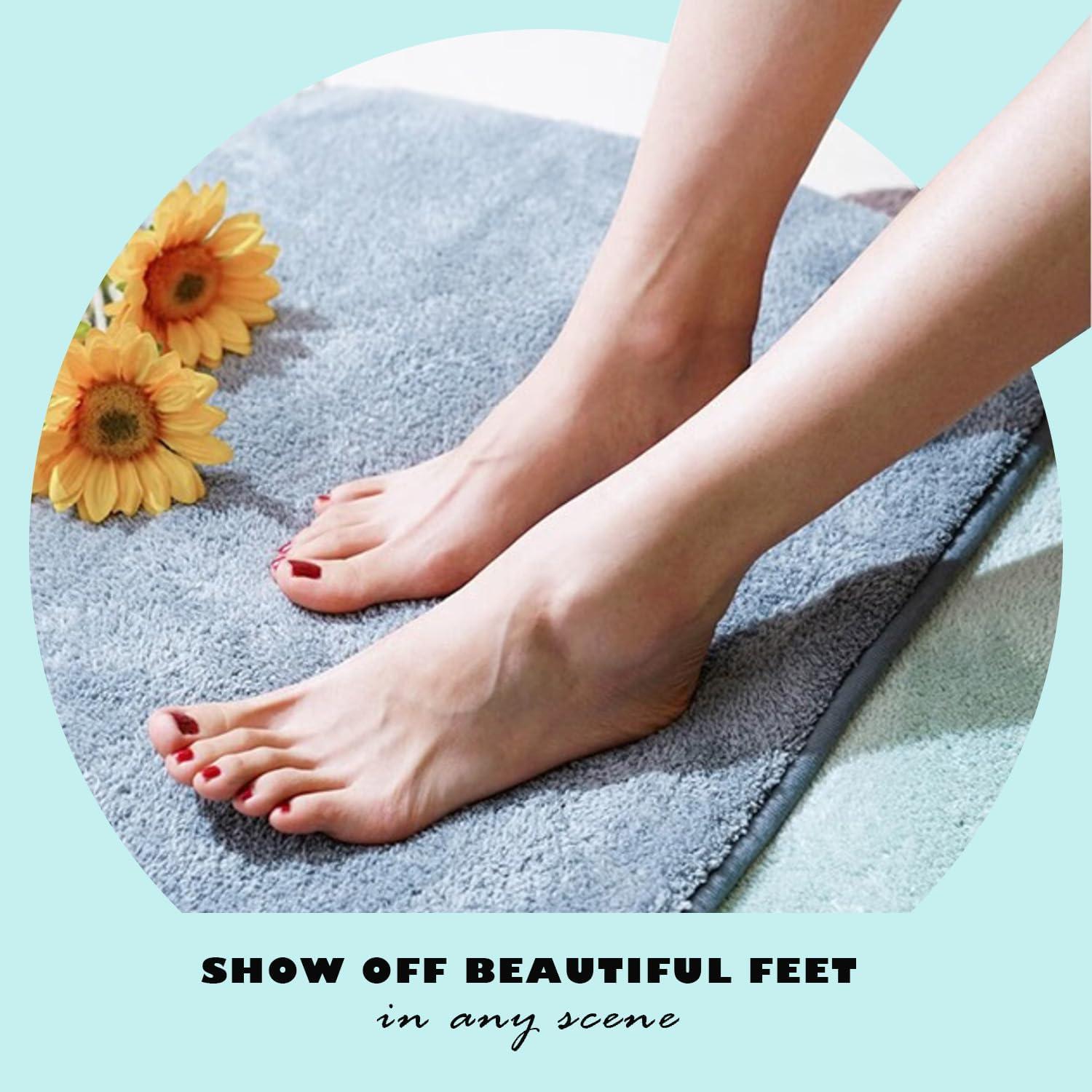 Lima de vidrio para pies Leeshine - Removedor de callos 10.9x7.1cm