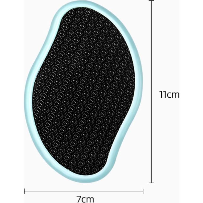 Lima de vidrio para pies Leeshine - Removedor de callos 10.9x7.1cm