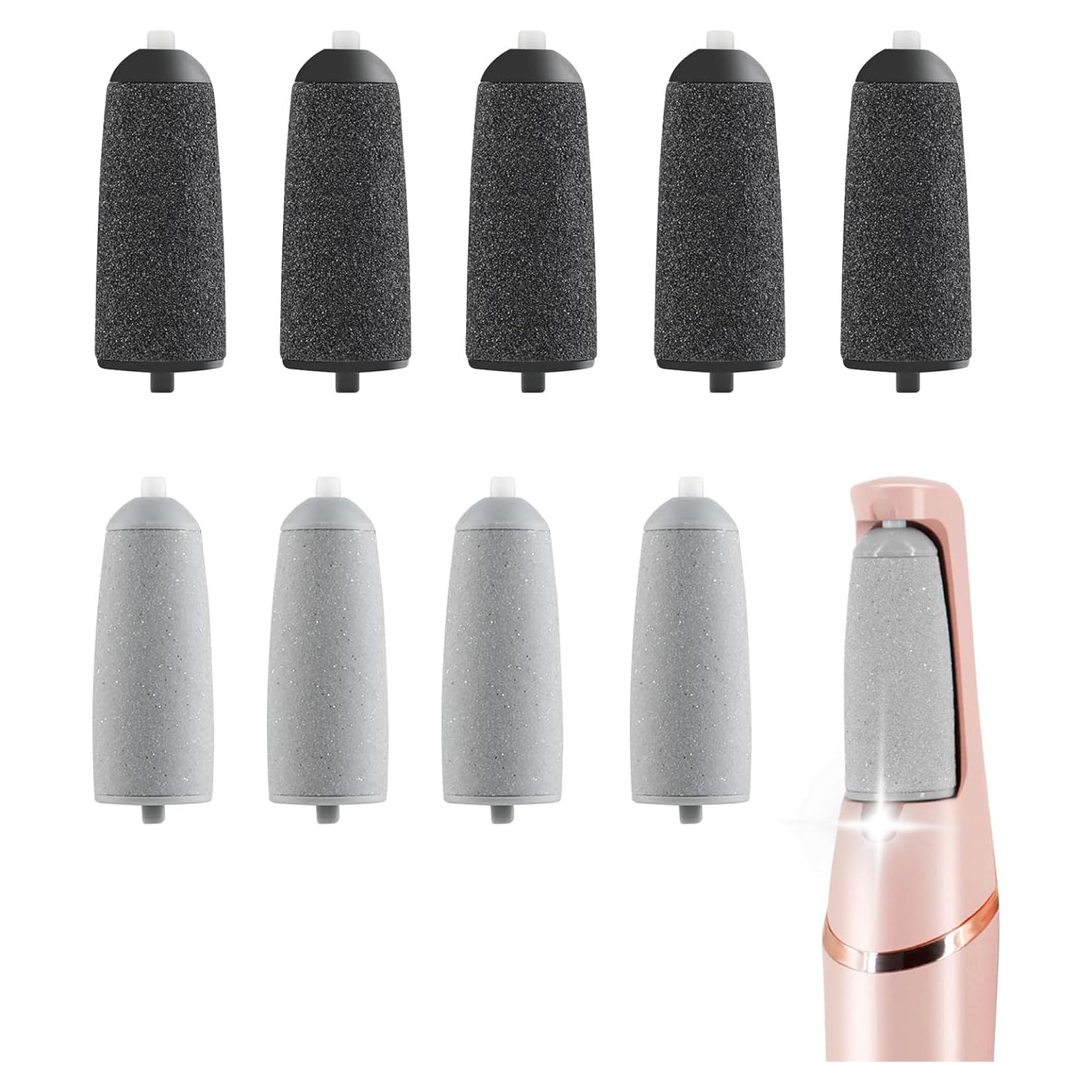 Paquete de 9 Cabezas de Repuesto para Pedicura Haootadiy