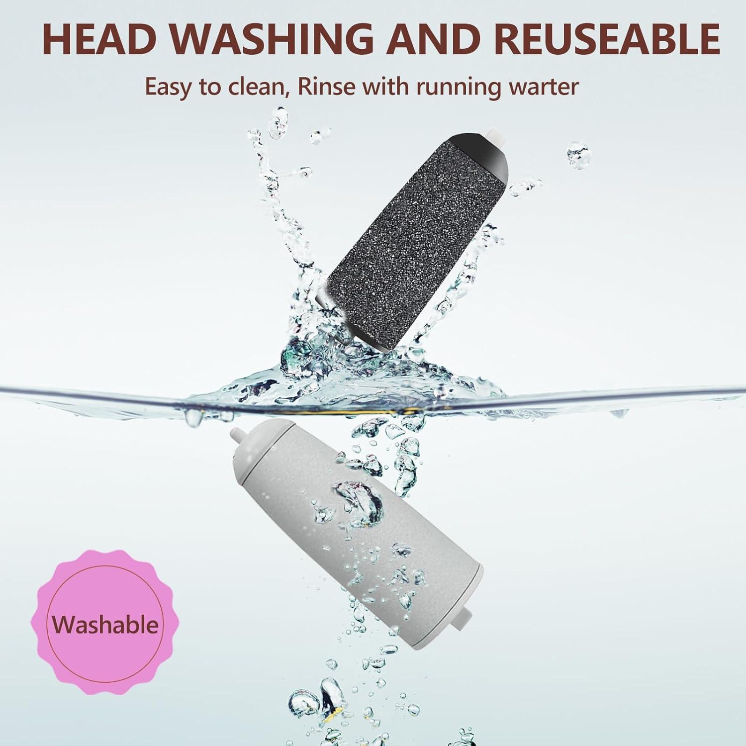 Paquete de 9 Cabezas de Repuesto para Pedicura Haootadiy