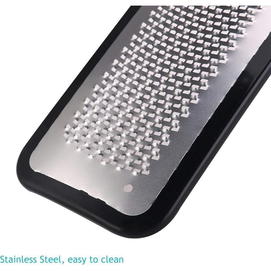 Lima de Pies Angel Kiss - Raspador de Acero Inoxidable Negro