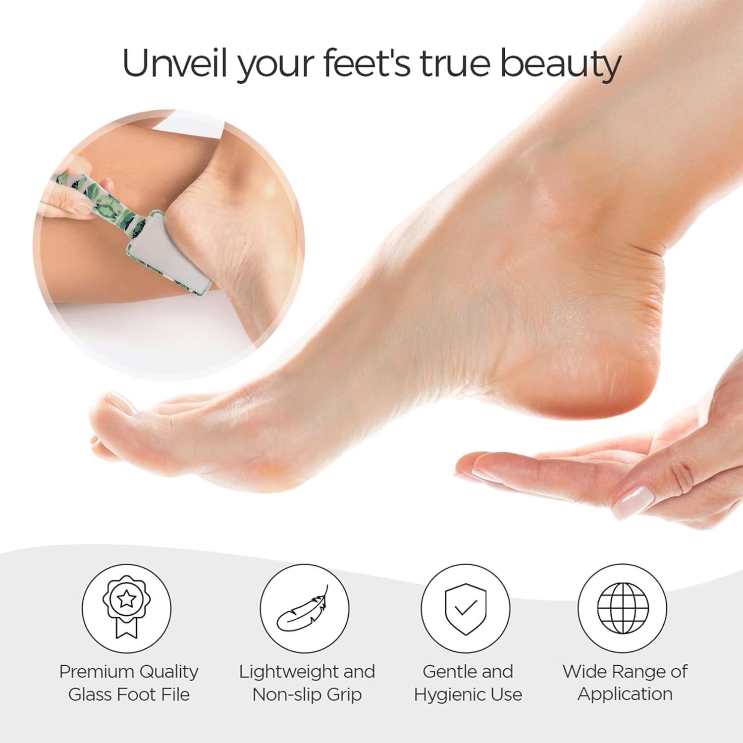 Lima de Pies Pop Sonic FootFile Palma Tropical - 1 Unidad