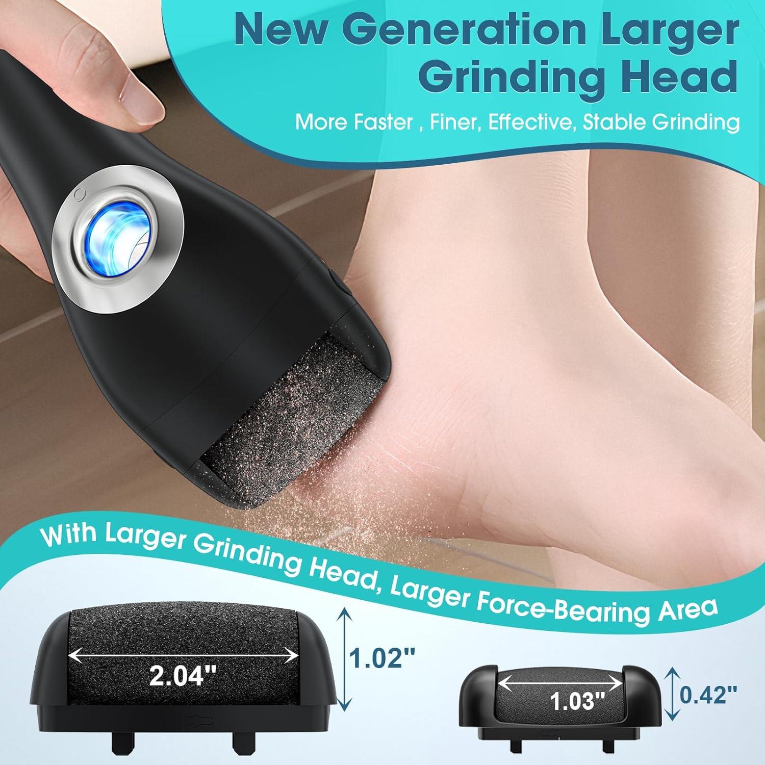 Removedor de Callos Eléctrico Hoxida con Luz y Soporte