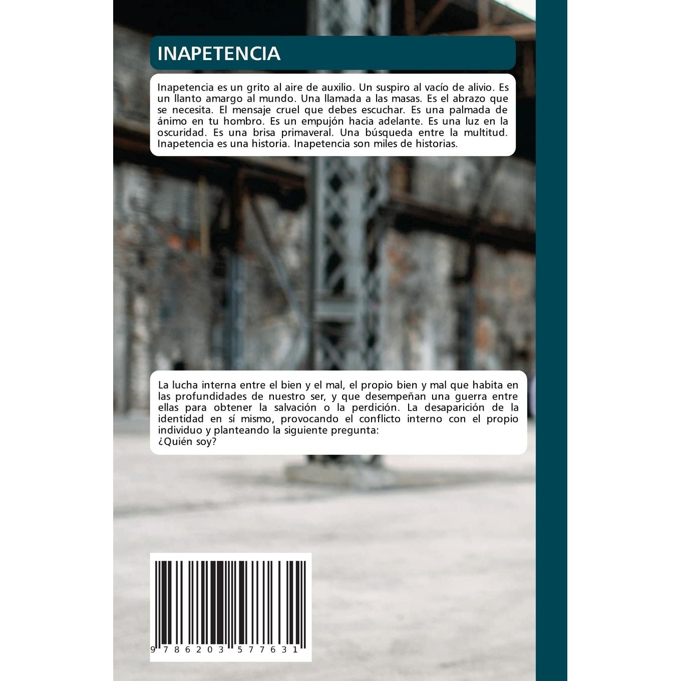 INAPETENCIA: Novela Gráfica (Spanish Edition)