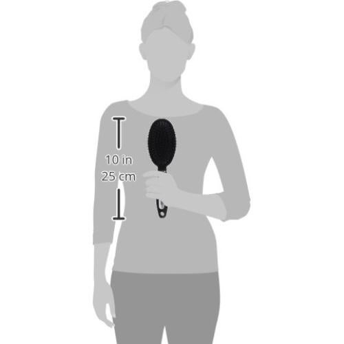 Cepillo para el cabello Revlon Detangle & Smooth Negro 1 Unidad