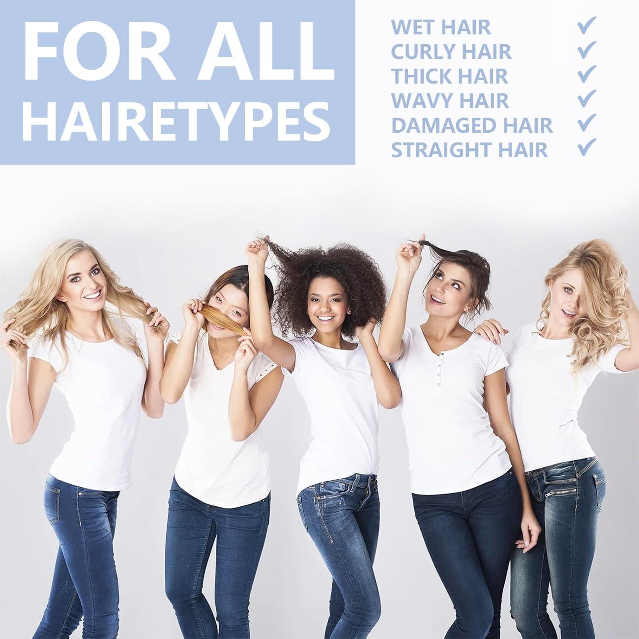 Cepillo Desenredante Ventilado Daily Gard Azul 23.5x8.5cm