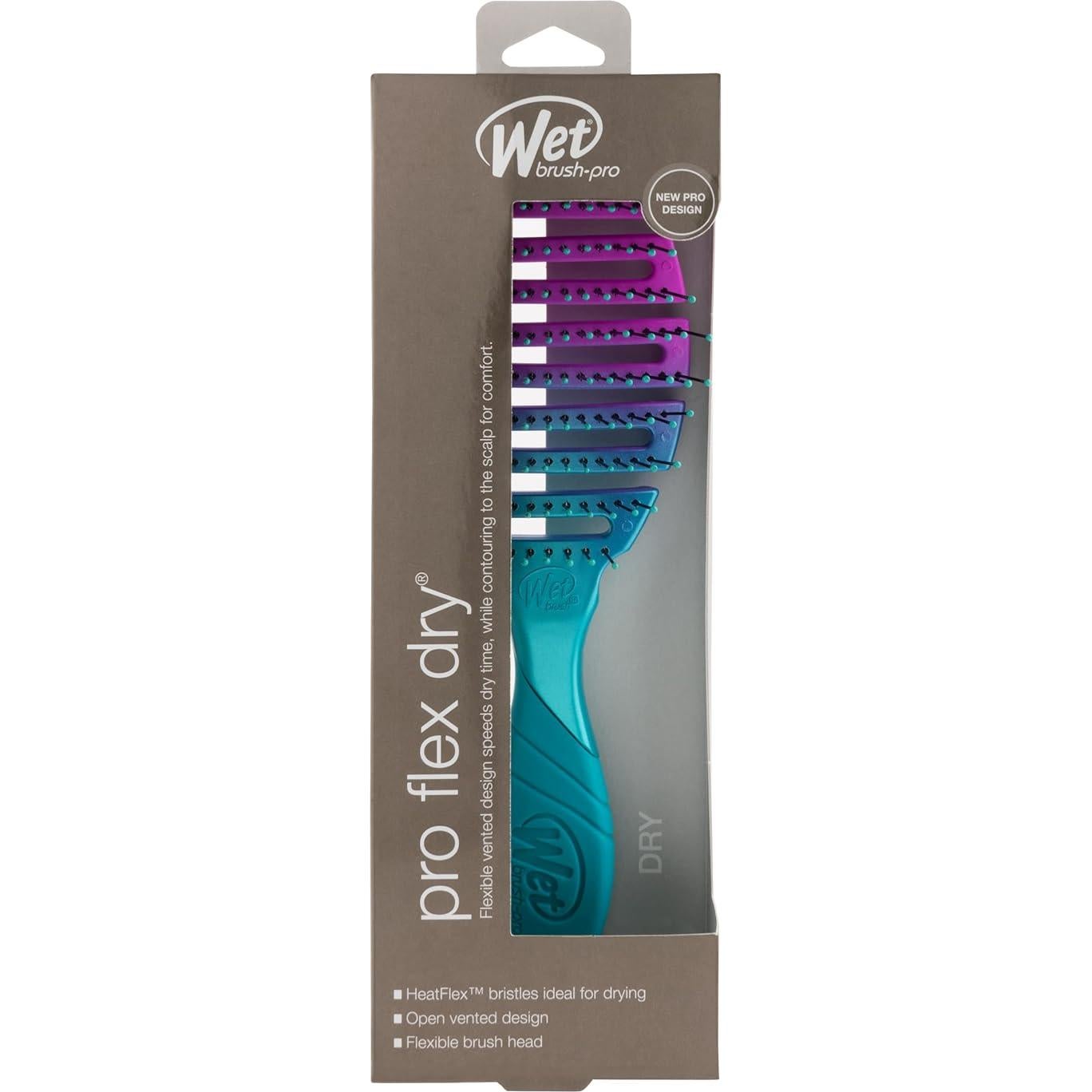Cepillo Secador Pro Flex Wet Brush Ombre Teal 1 Pc