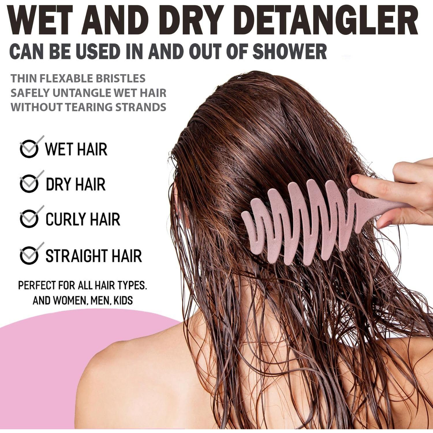 Cepillo Desenredante Ventilado Favolosa - Sin Dolor, 24.5 cm