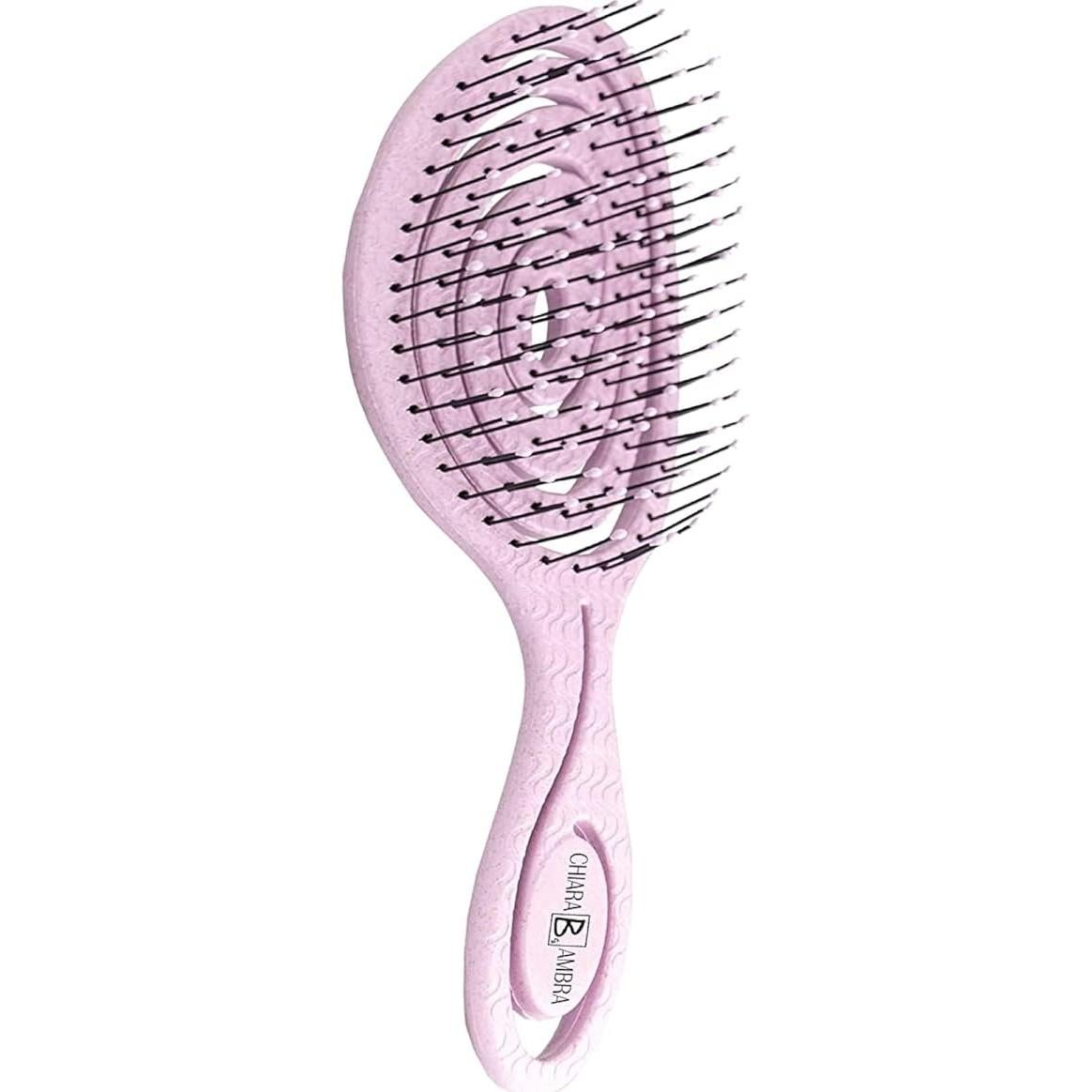 Cepillo Desenredante Chiara Ambra Lila para Todo Tipo de Cabello