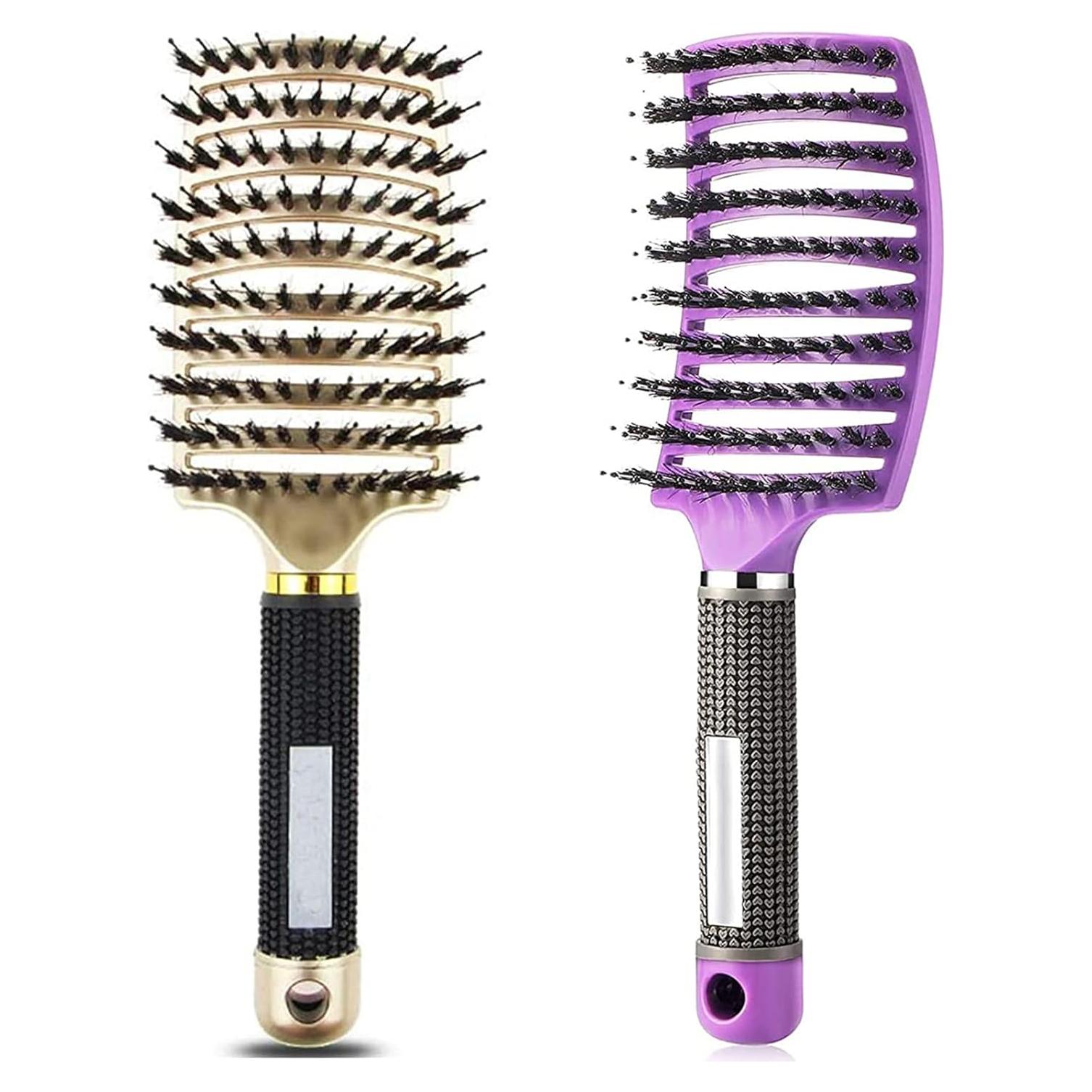 Cepillo Desenredante Hairstreaq Curvado Ventilado 24.9x6.9cm