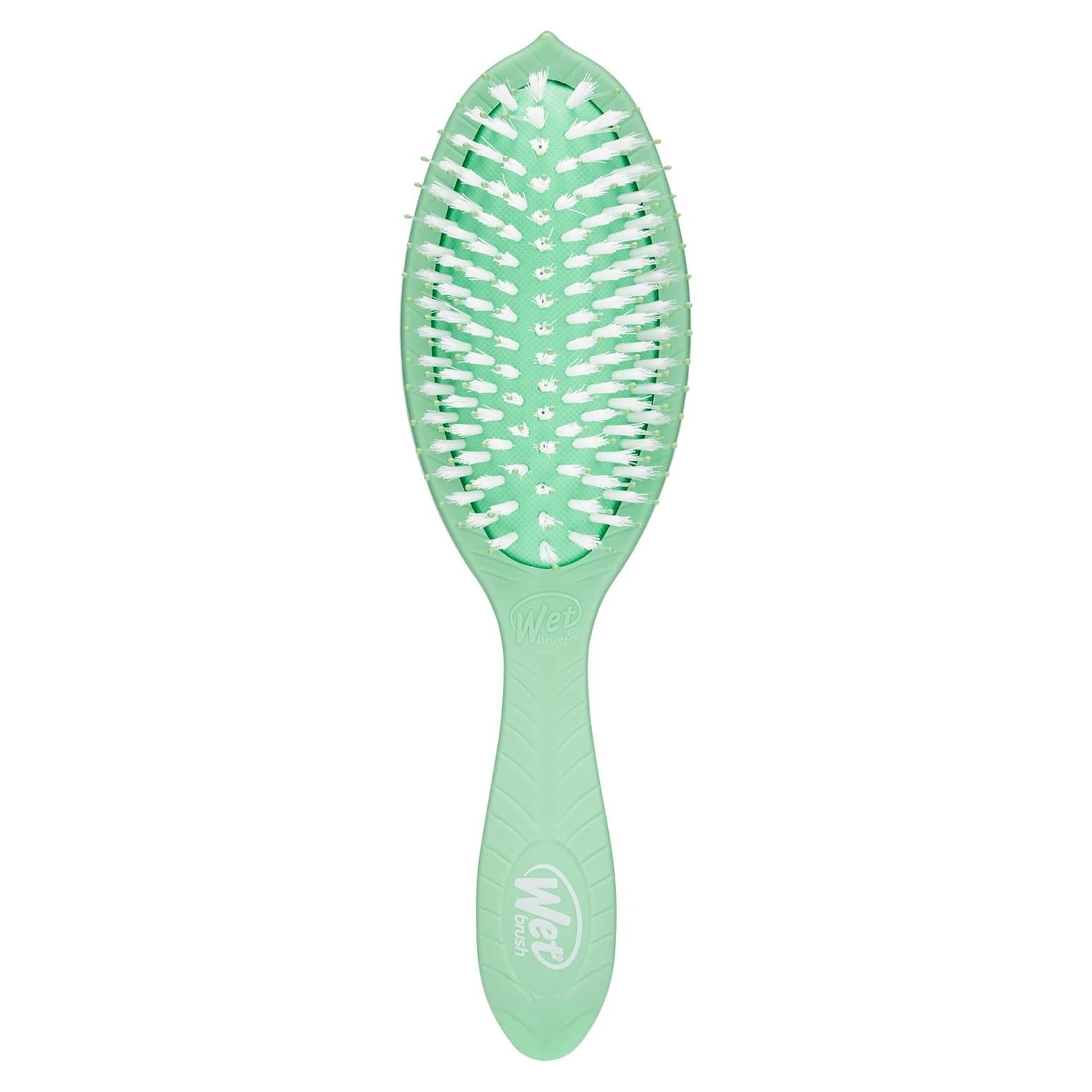 Cepillo Wet Brush Go Green - Tratamiento Aceite de Árbol de Té
