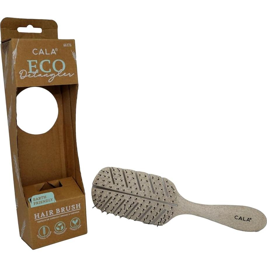 Cepillo Desenredante Eco Cala - Doble Curva, 25.7 cm