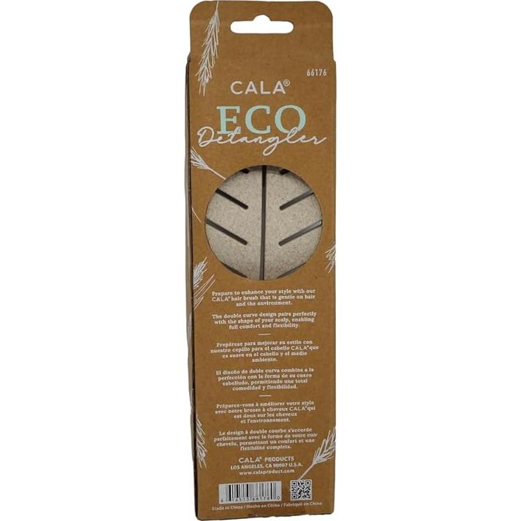 Cepillo Desenredante Eco Cala - Doble Curva, 25.7 cm