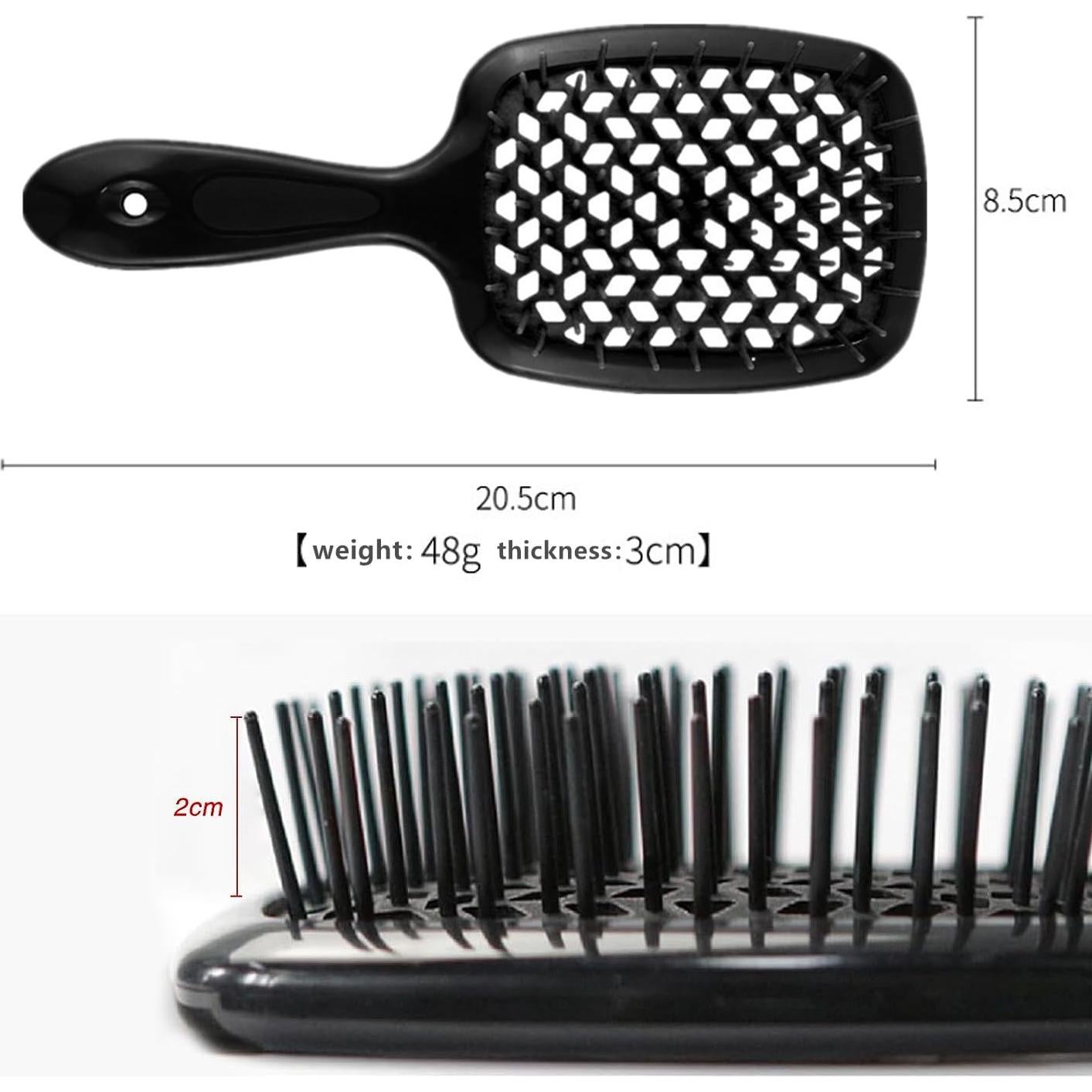 Cepillo Desenredante Lixera 2PCS - Para Cabello Rizado y Seco