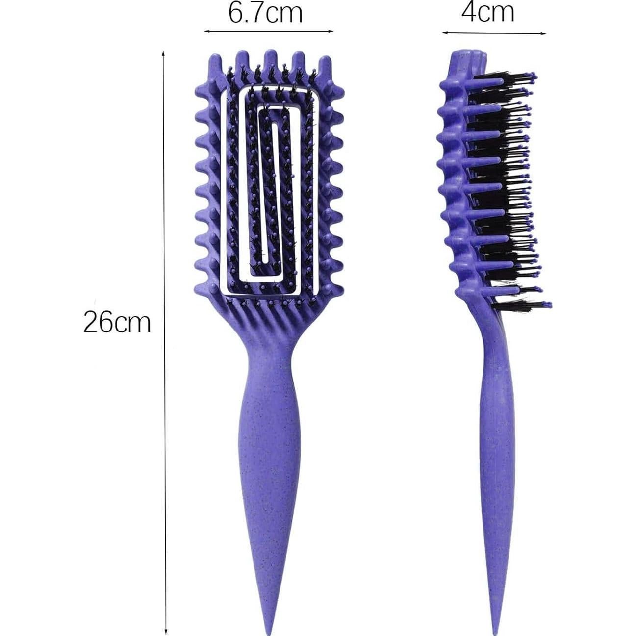 Cepillo Definidor de Rizos Candybrush Púrpura 25.9x5.8cm