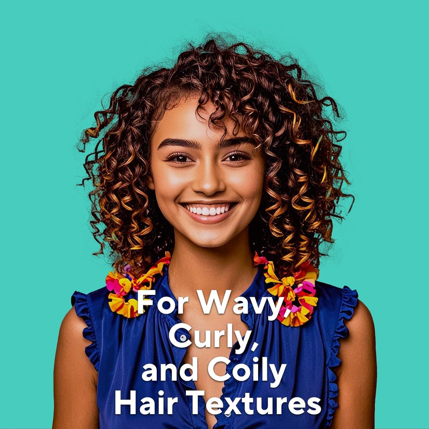 Cepillo Definidor de Rizos QYuekar Verde 23.6x6.6cm