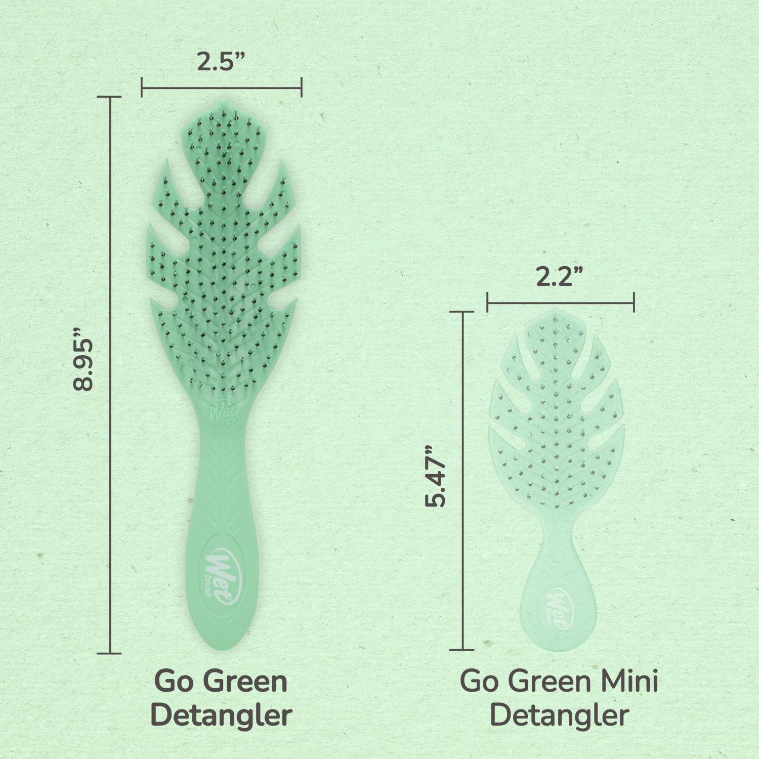 Desenredador Go Green WetBrush Verde 1 Cuenta 117g