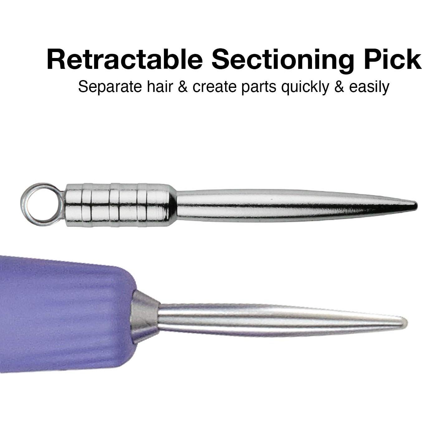 Cepillo de Dedos Olivia Garden Curvado Ventilado 26.67cm