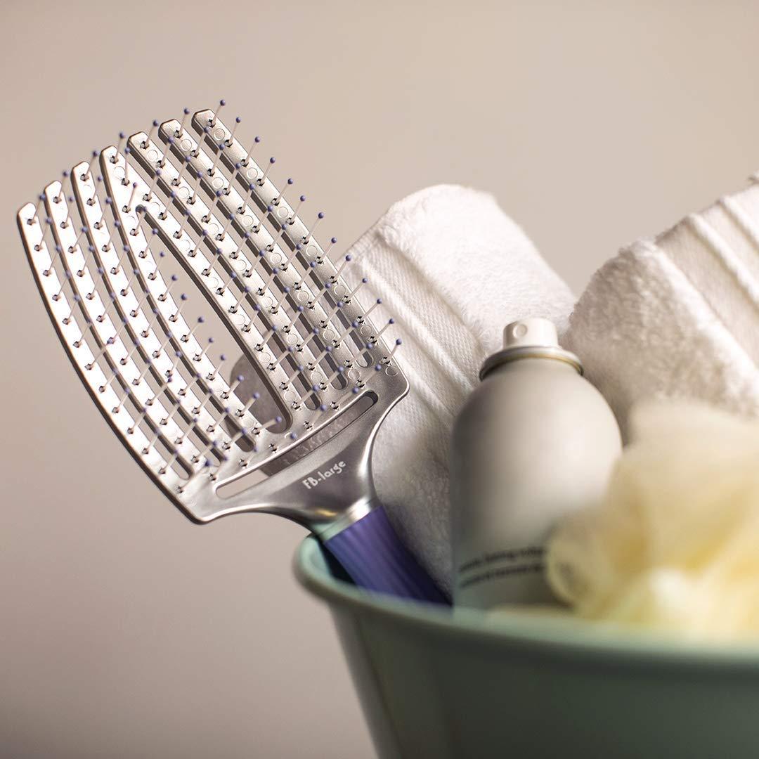 Cepillo de Dedos Olivia Garden Curvado Ventilado 26.67cm