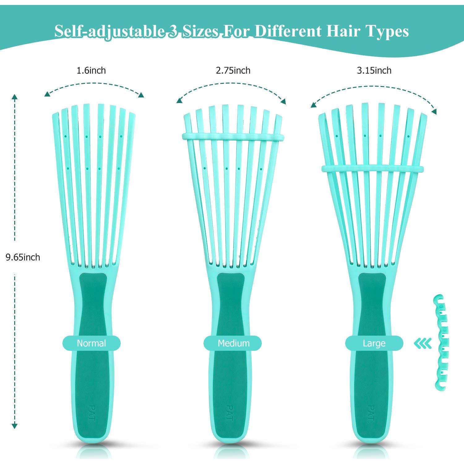 Set Cepillo Desenredante URTHEONE para Cabello Rizado 3a-4c