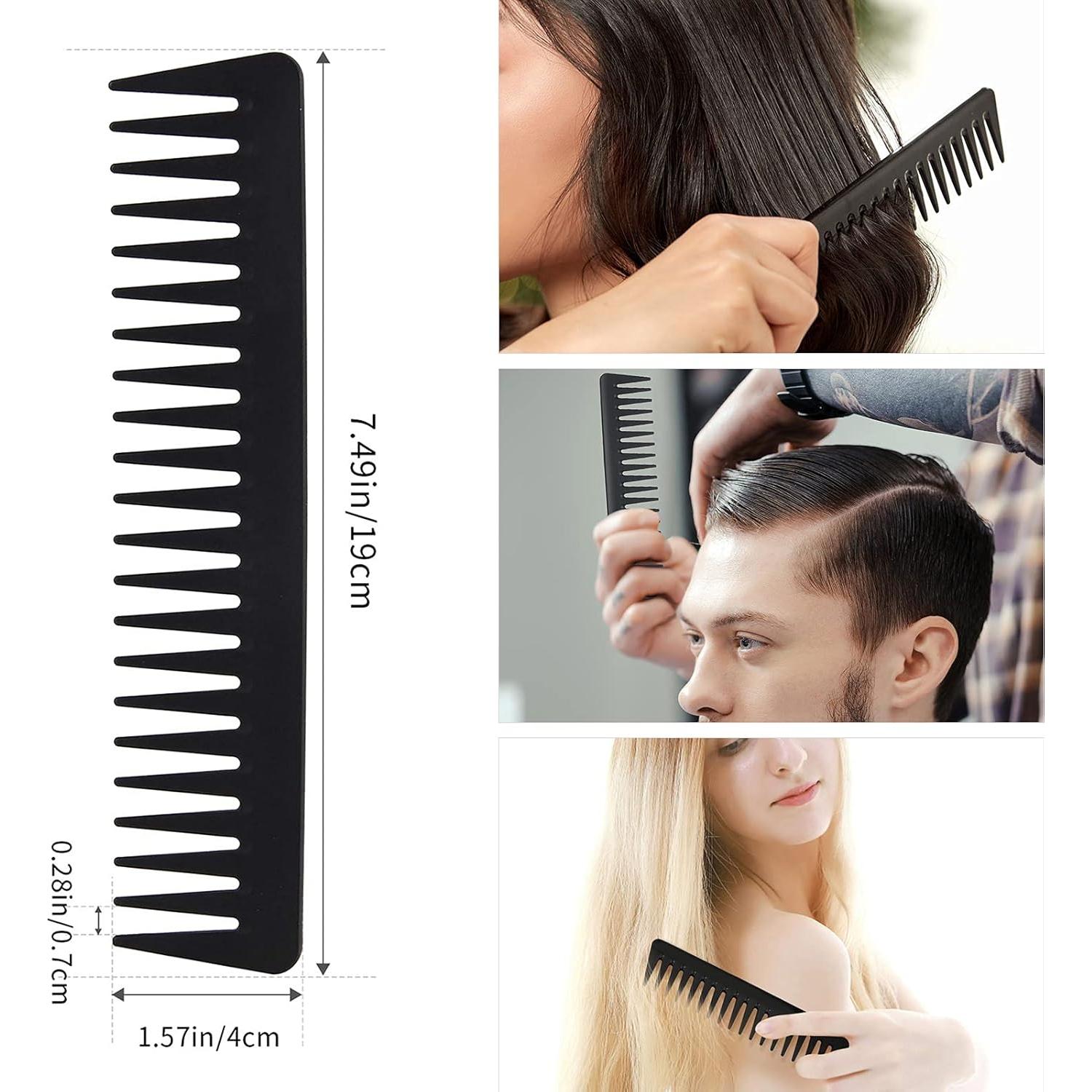 Juego de Cepillos de Cabello Bsisme con Cerda de Jabalí y Peine