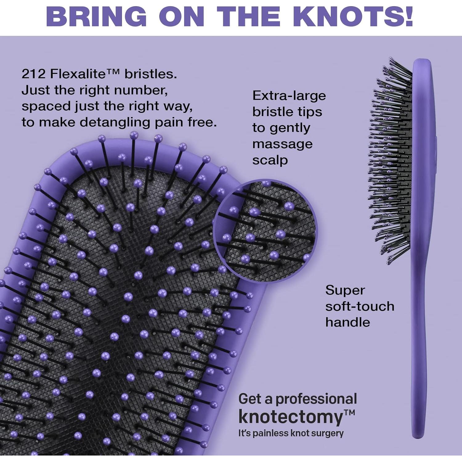 Cepillo Desenredante Conair Dr. Nudos - Púrpura - 1 Cuenta