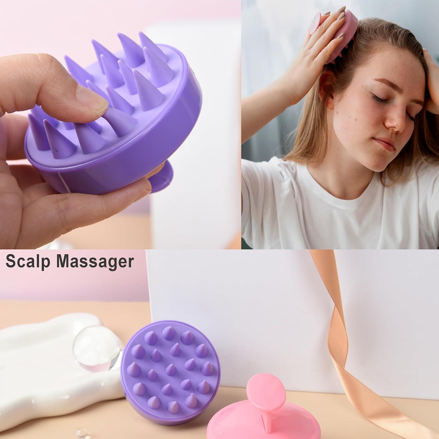 Juego de 12 Cepillos y Botella Spray Suphouse - Púrpura