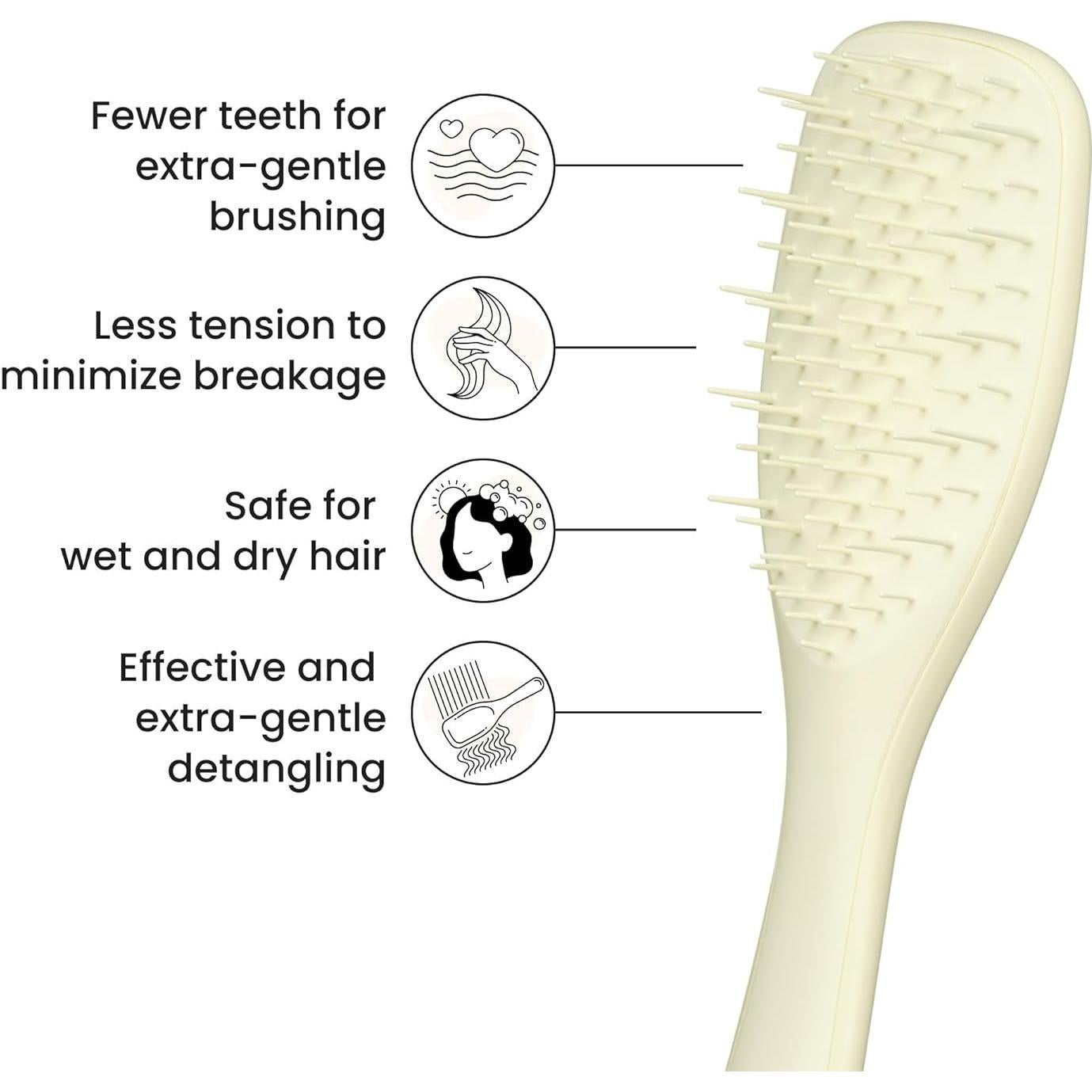 Cepillo Desenredante Extra Suave Tangle Teezer Amarillo 22cm