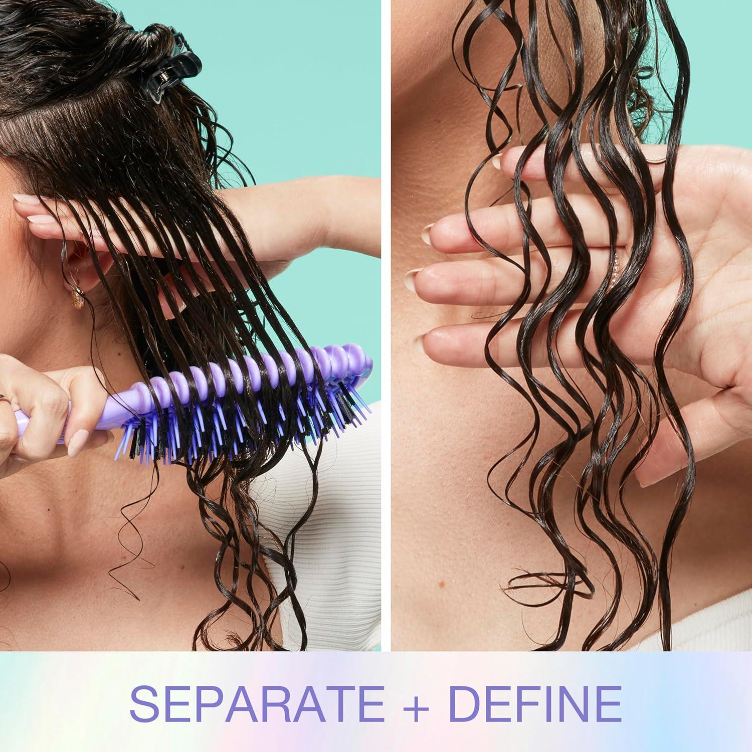 Cepillo para Cabello Conair Curl Define Pro - Doble Ventilación - Púrpura