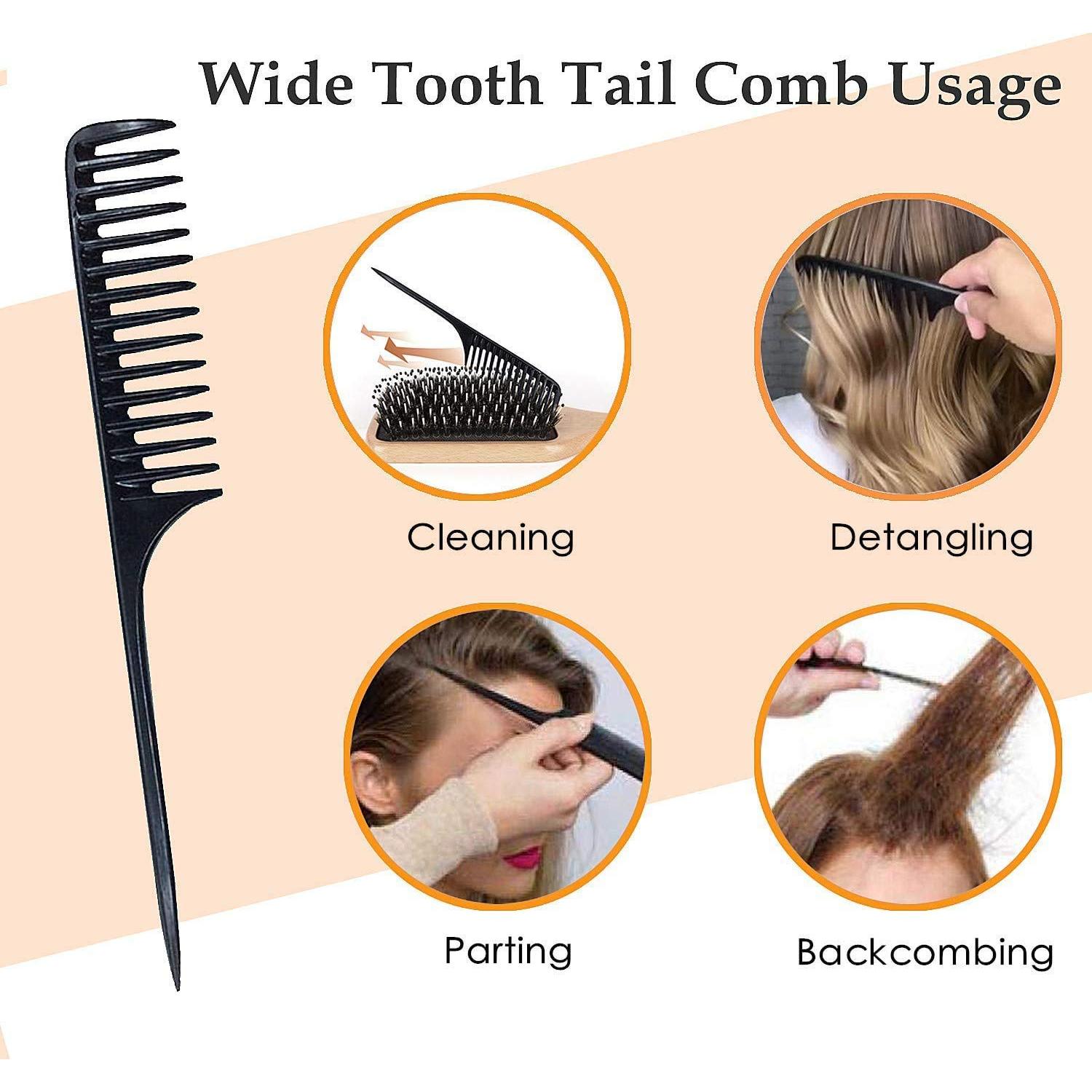 Cepillo de Cerdas de Jabalí Sosoon para Todo Tipo de Cabello