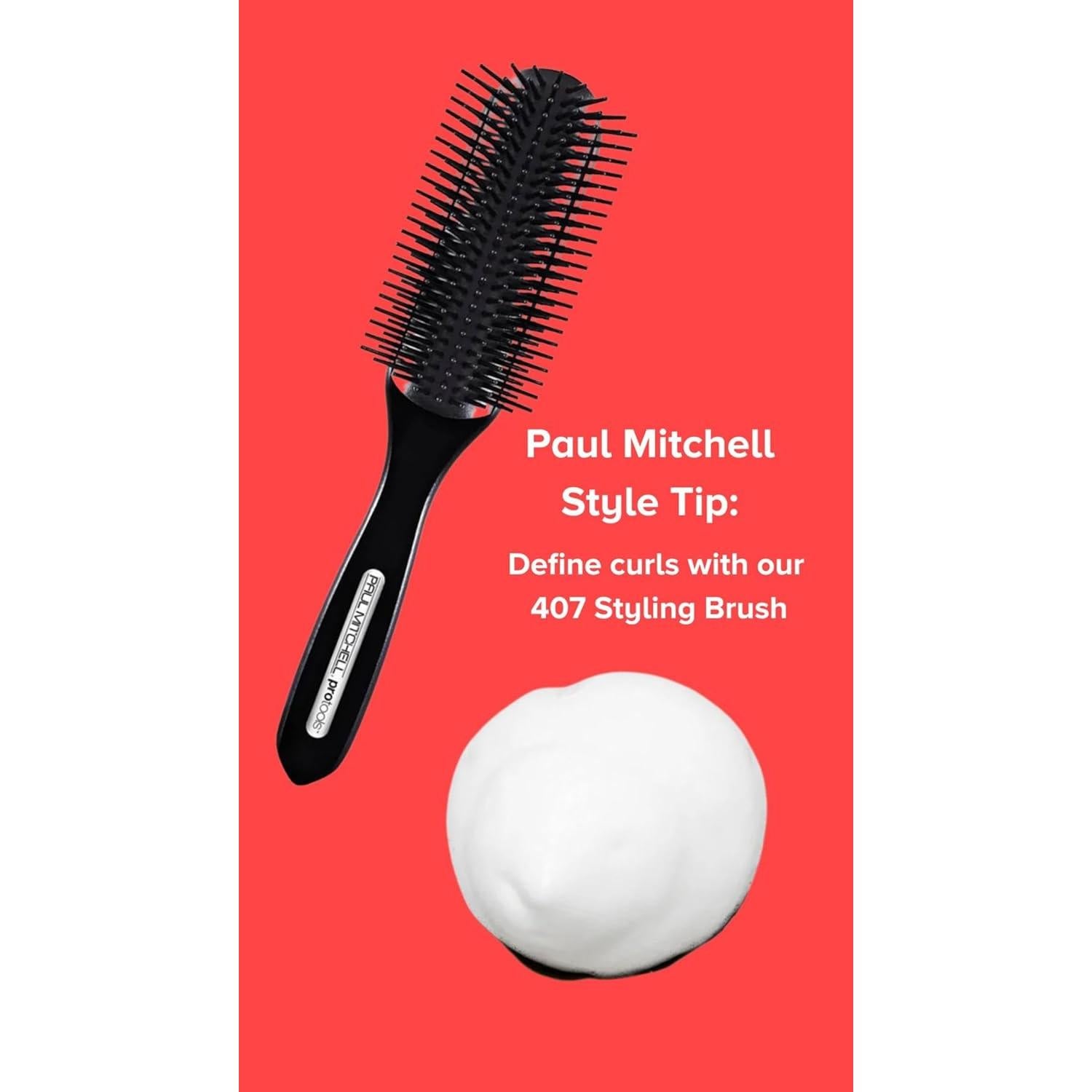 Cepillo de Estilizado Paul Mitchell Pro Tools 407 22cm Nylon