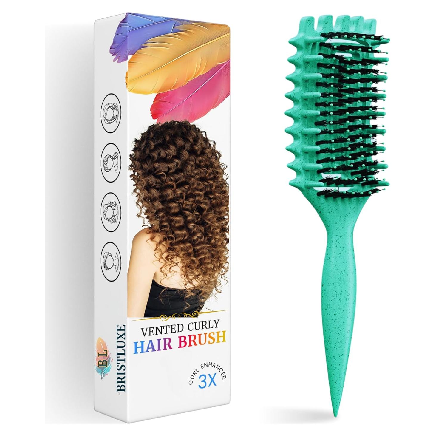 Cepillo Definidor de Rizos BRISTLUXE Ventilado Unisex 26cm