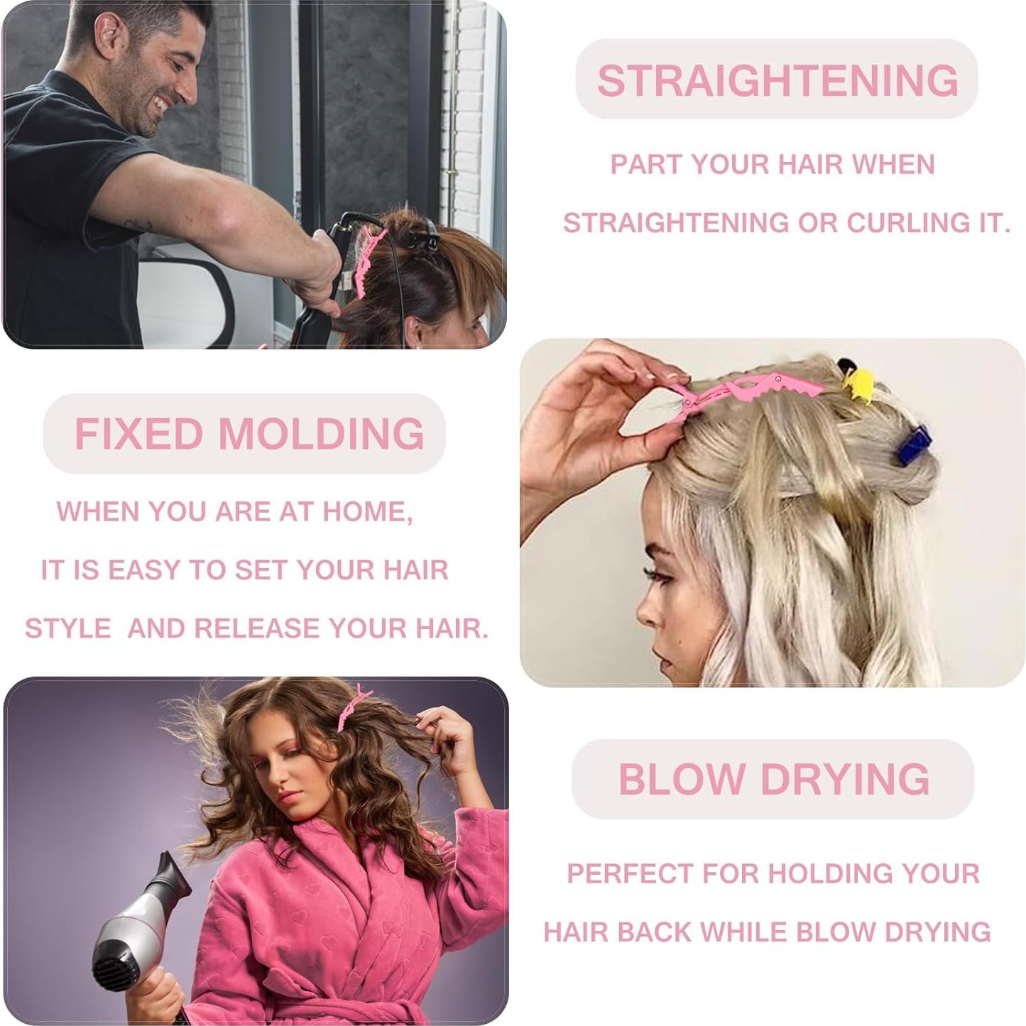 Juego de Cepillos Desenredantes UREELIN 9 Piezas Rosa