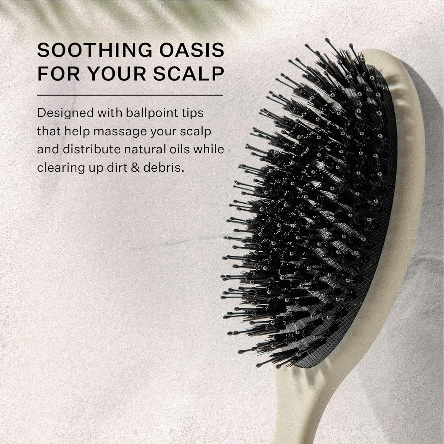 Cepillo Desenredante Vegano Remilia - Cerdas de Jabalí, Arena